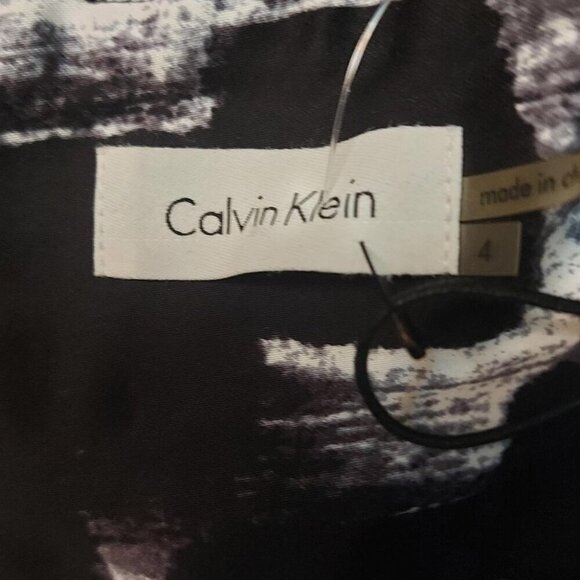 Calvin Klein Ombre Cross-Strap Dress Formal Date Night Wedding Guest Look - Picture 6 of 11